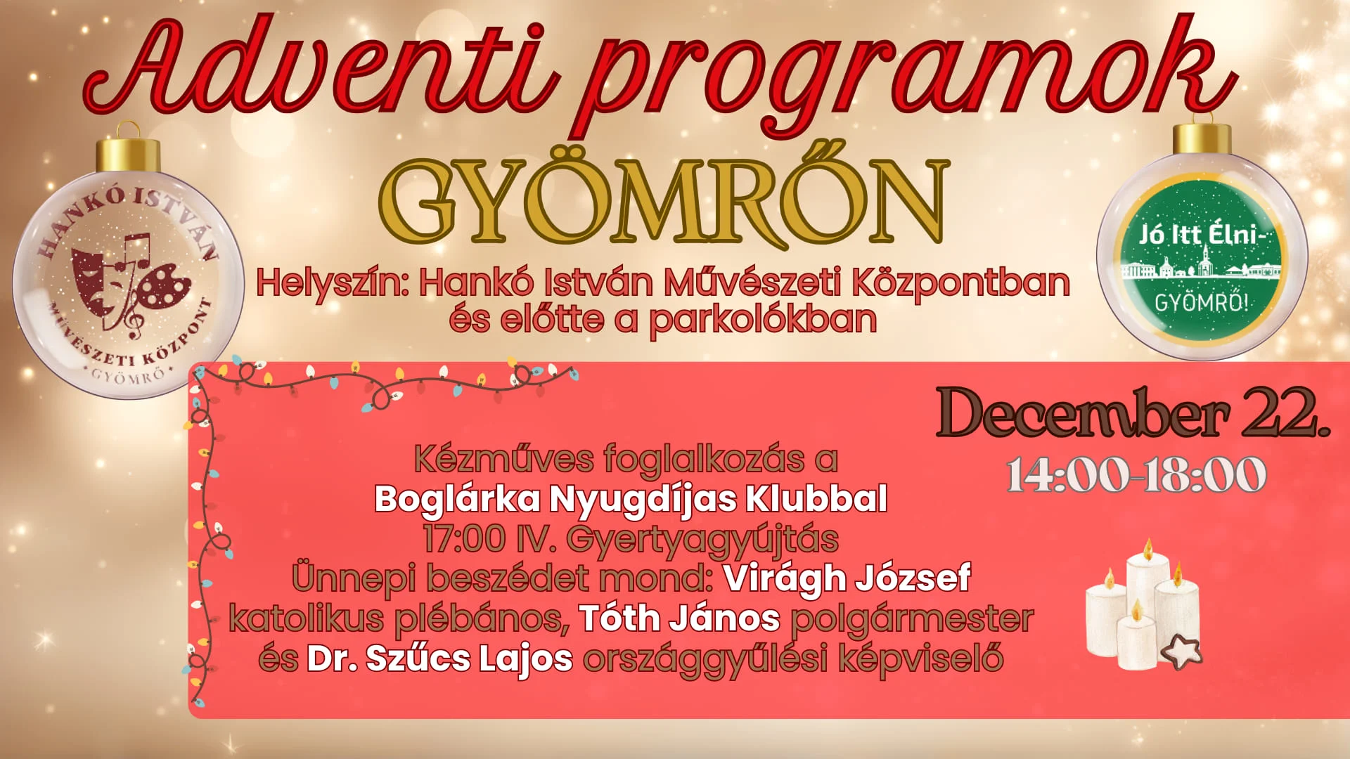 IV. Adventi gyertyagyújtás