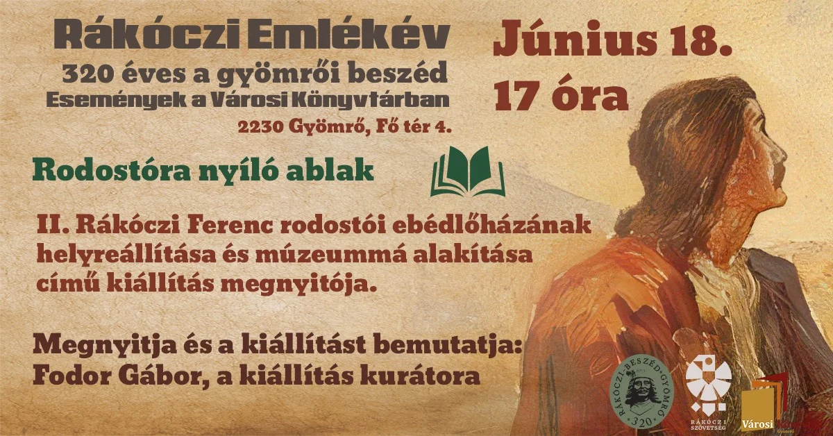 Rodostóra nyíló ablakok - Kiállításmegnyitó és könyvbemutató