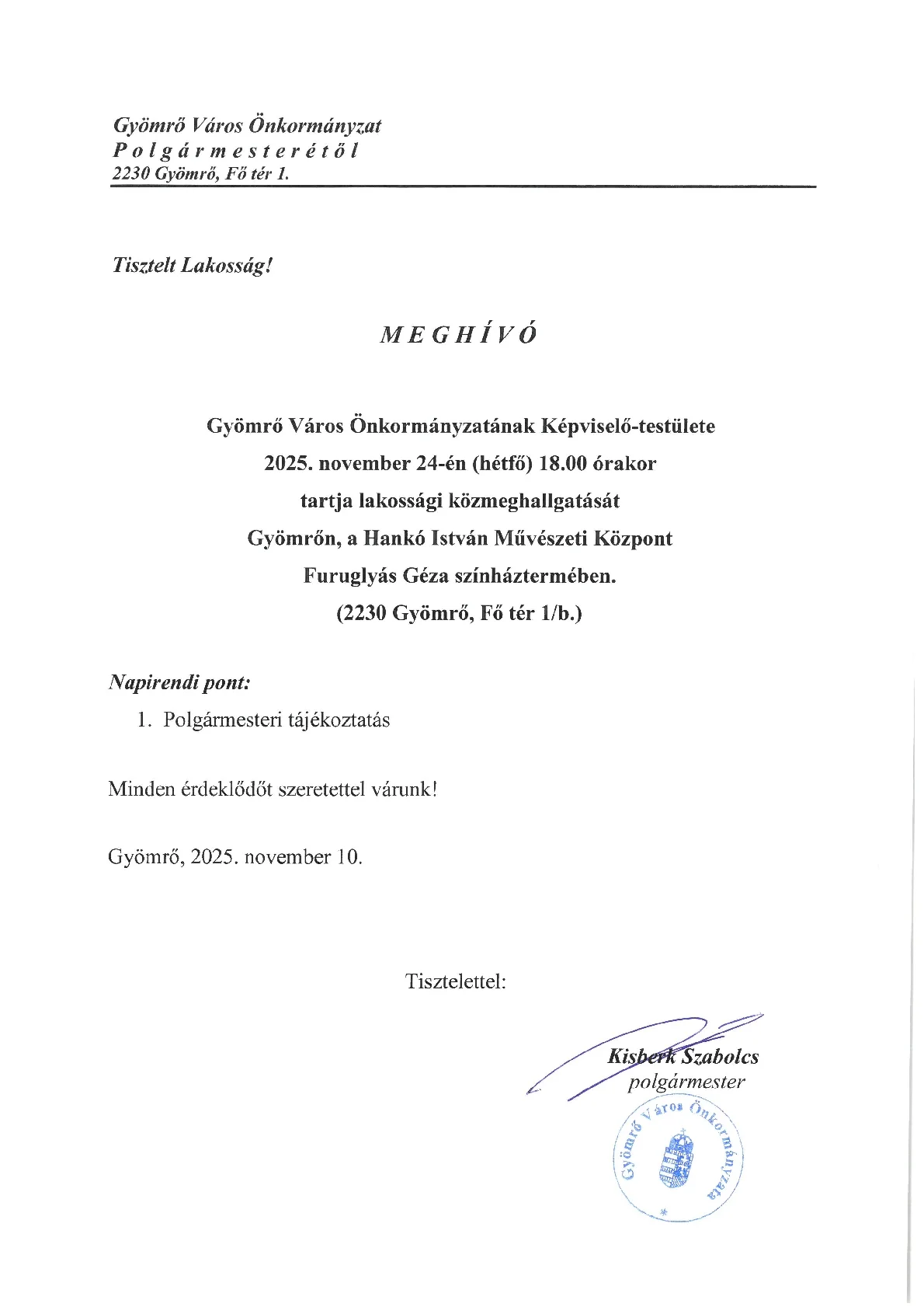 Közmeghallgatás meghívó1