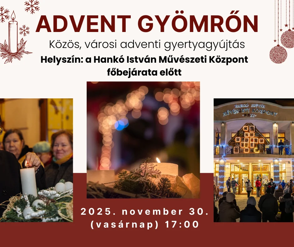 adventi gyertyagyujtas