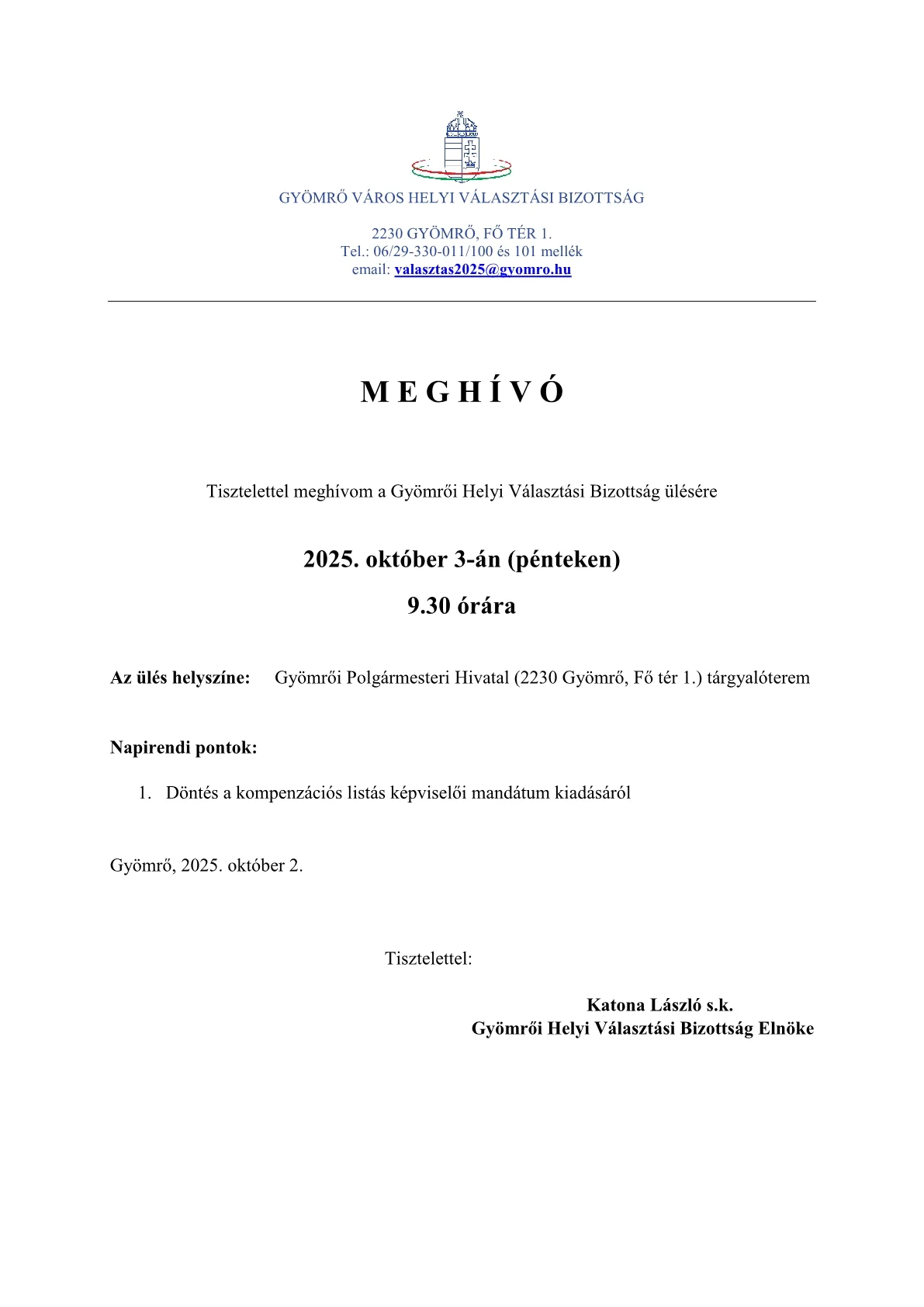 meghívó október 31